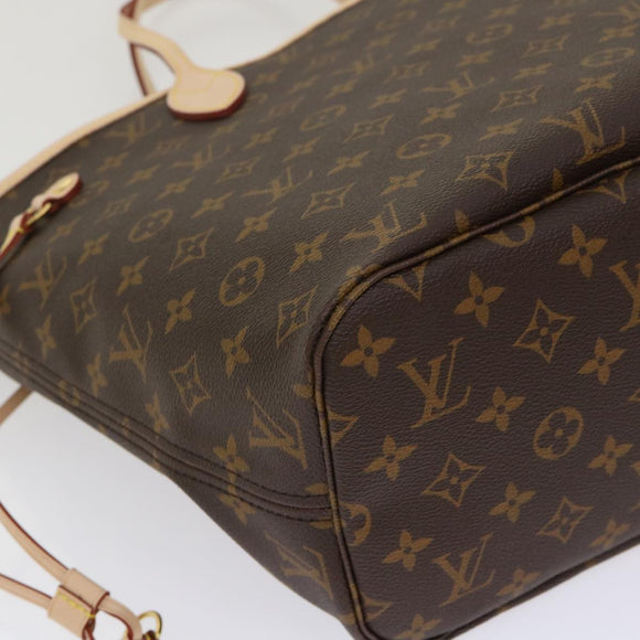 LOUIS VUITTON Monogram Neverfull MM Tote Bag M40156 LV Auth 47541S