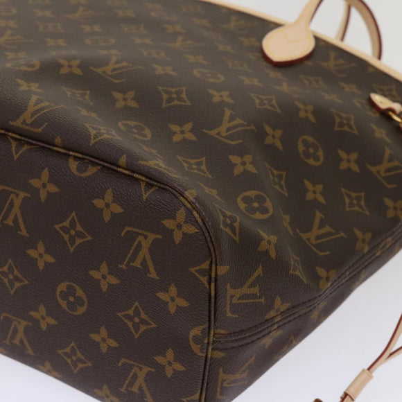 LOUIS VUITTON Monogram Neverfull MM Tote Bag M40156 LV Auth 47541S