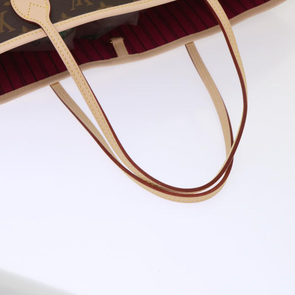 LOUIS VUITTON Monogram Neverfull MM Tote Bag M40156 LV Auth 47541S