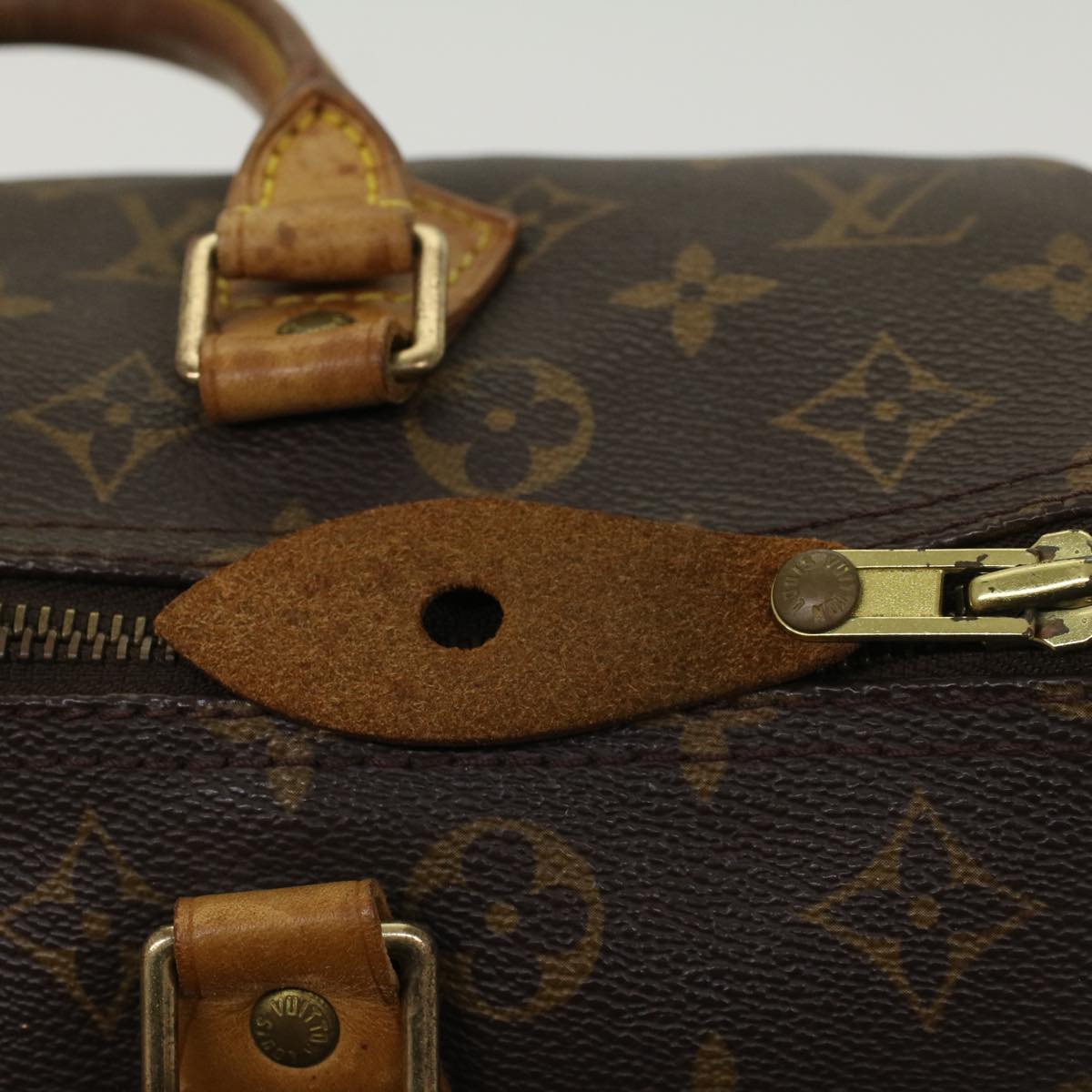 LOUIS VUITTON Monogram Speedy 30 Hand Bag M41526 LV Auth 47555