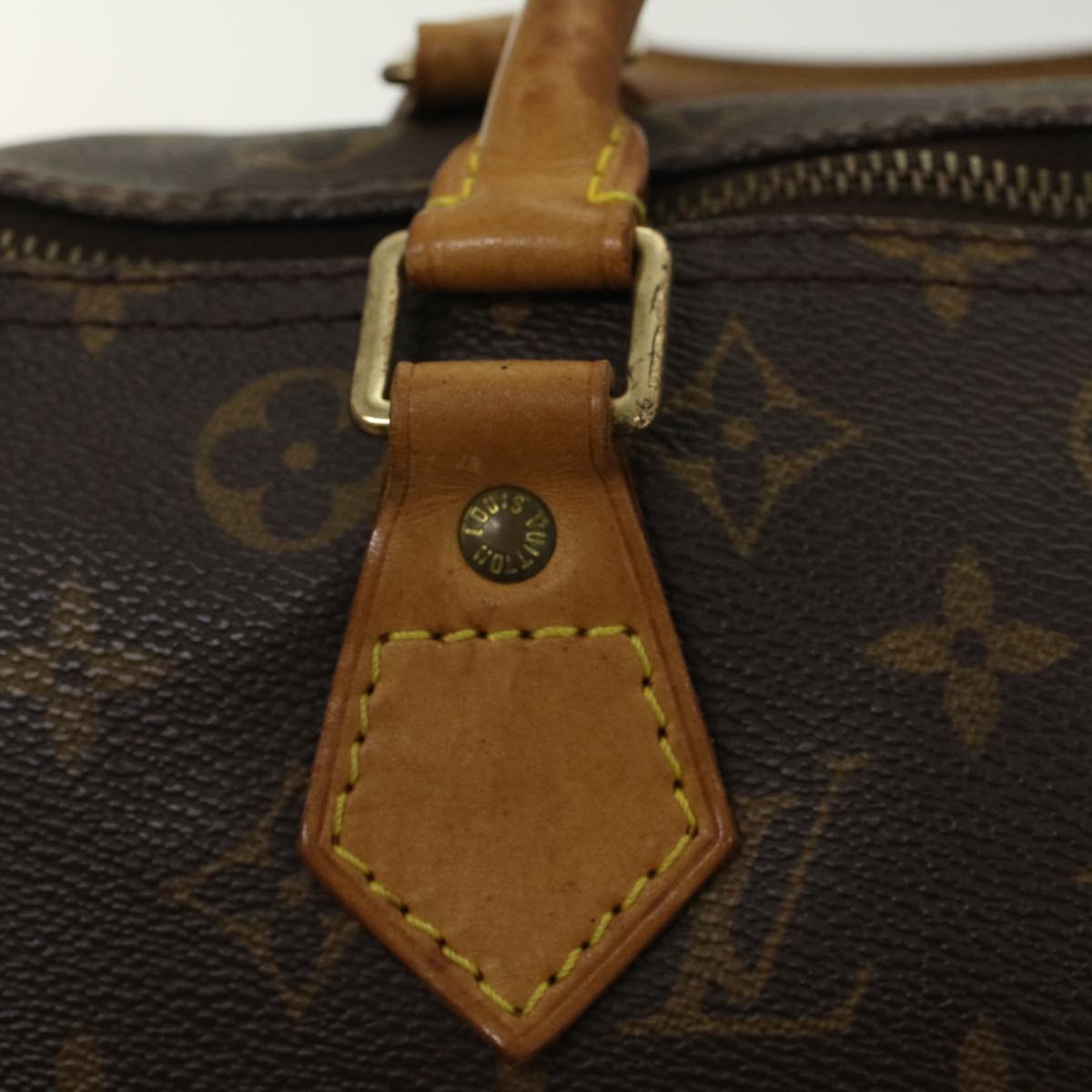 LOUIS VUITTON Monogram Speedy 30 Hand Bag M41526 LV Auth 47555