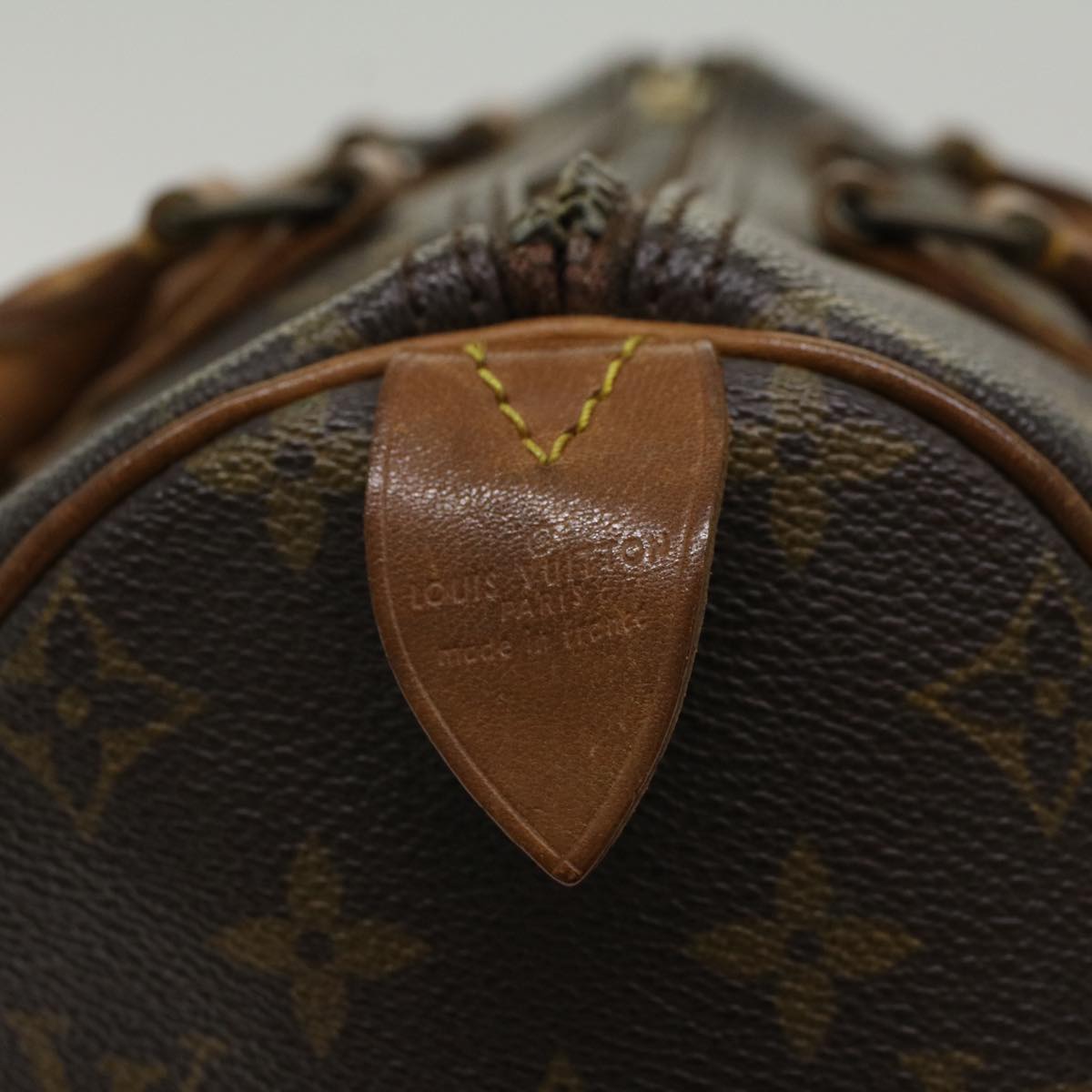 LOUIS VUITTON Monogram Speedy 30 Hand Bag M41526 LV Auth 47574