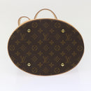 LOUIS VUITTON Monogram Bucket GM Shoulder Bag M42236 LV Auth 47587V-5