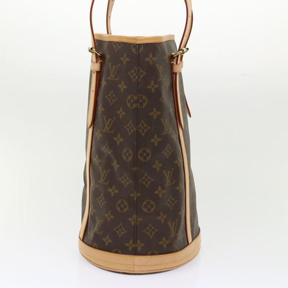 LOUIS VUITTON Monogram Bucket GM Shoulder Bag M42236 LV Auth 47587V