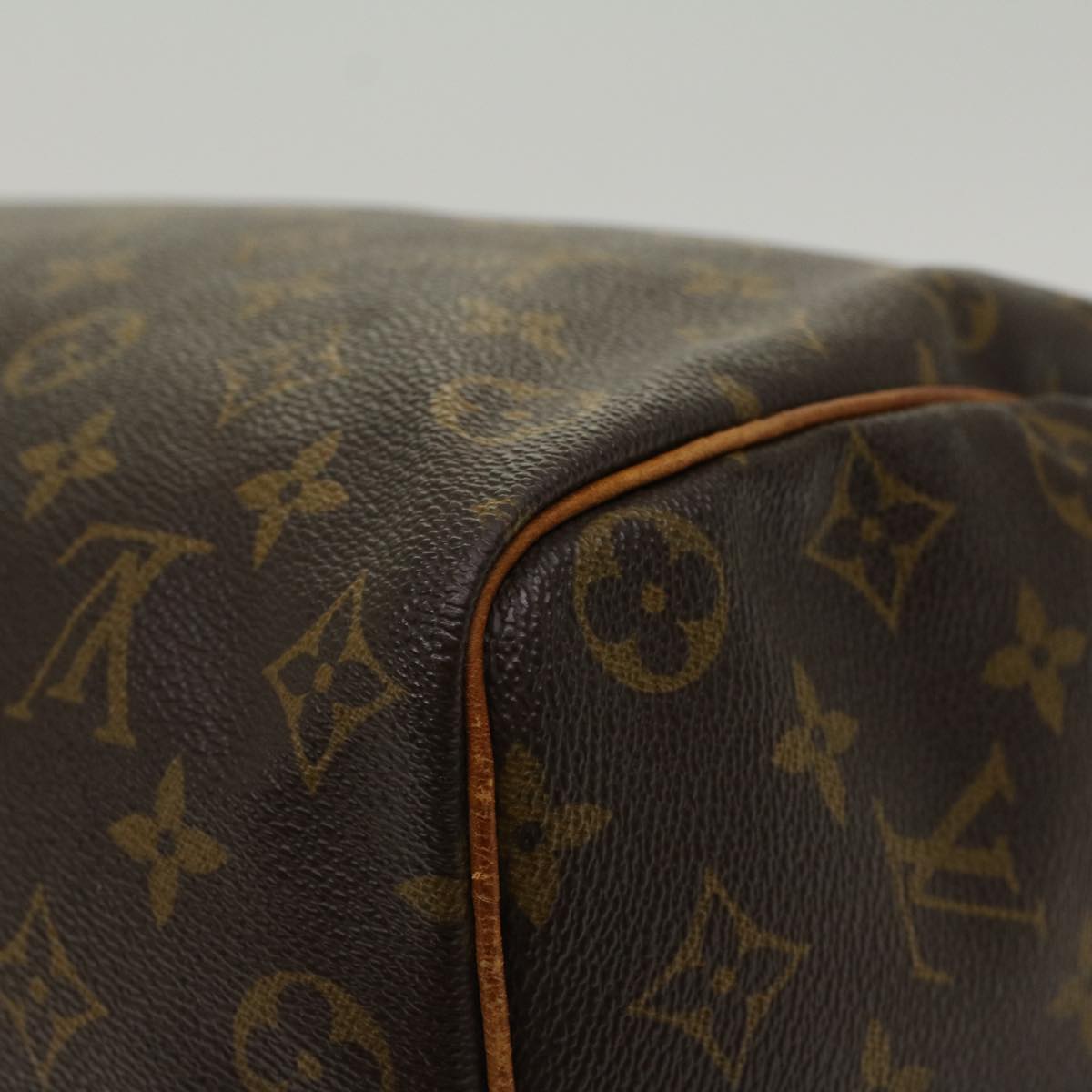 LOUIS VUITTON Monogram Speedy 35 Hand Bag M41524 LV Auth 47590