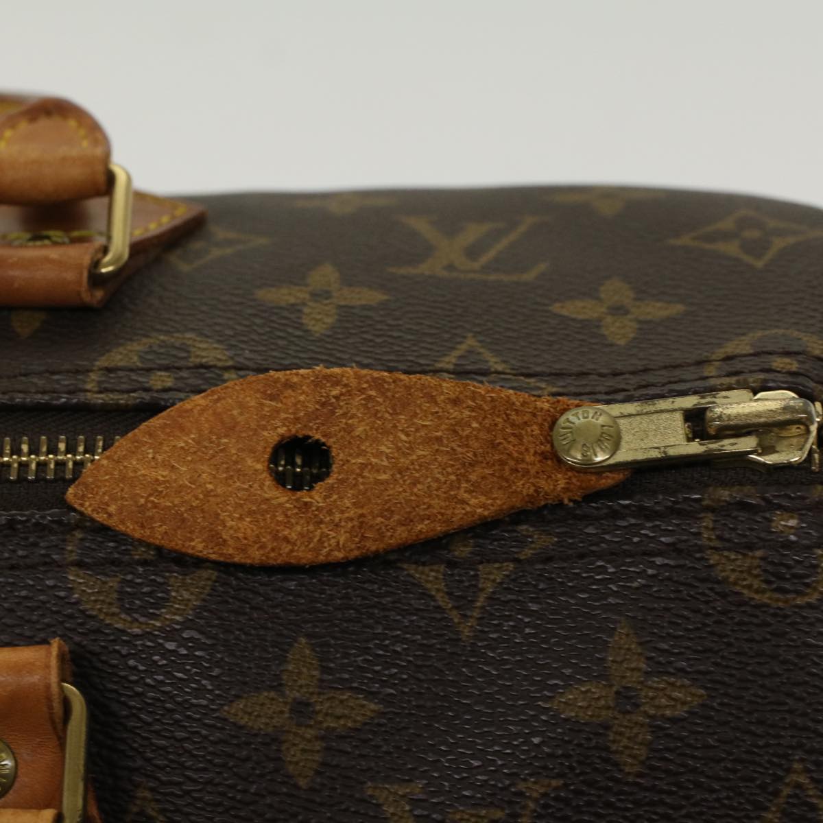 LOUIS VUITTON Monogram Speedy 35 Hand Bag M41524 LV Auth 47590