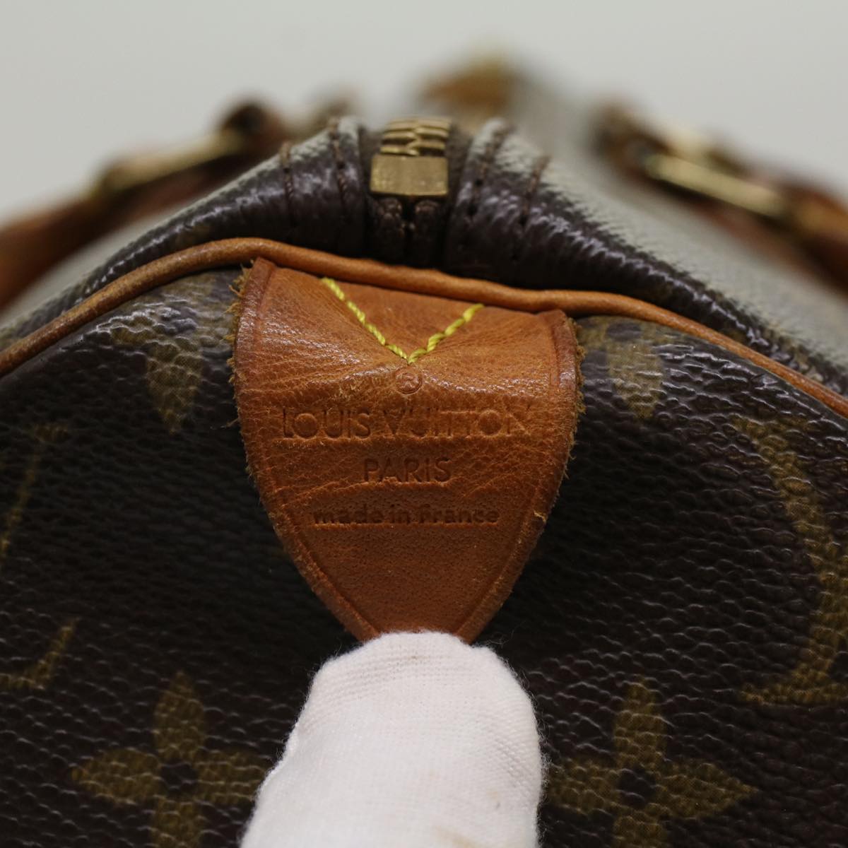 LOUIS VUITTON Monogram Speedy 40 Hand Bag M41522 LV Auth 47592