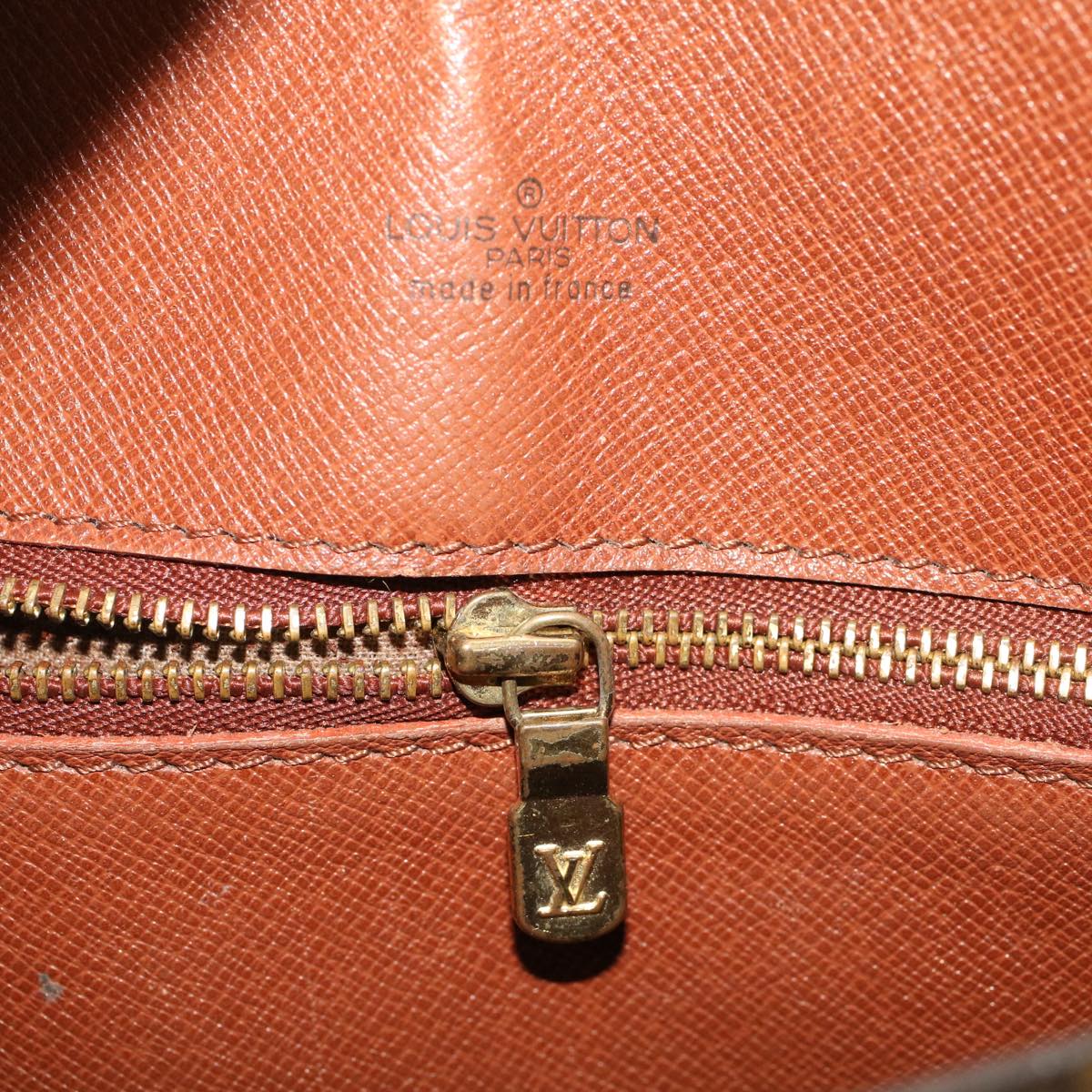 LOUIS VUITTON Monogram Saint Cloud GM Shoulder Bag M51242 LV Auth 47601