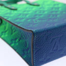 LOUIS VUITTON Monogram Taurillon Illusion Sac Plat XS Bag M81221 LV Auth 47623SM-17
