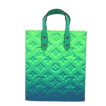 LOUIS VUITTON Monogram Taurillon Illusion Sac Plat XS Bag M81221 LV Auth 47623SM - 0