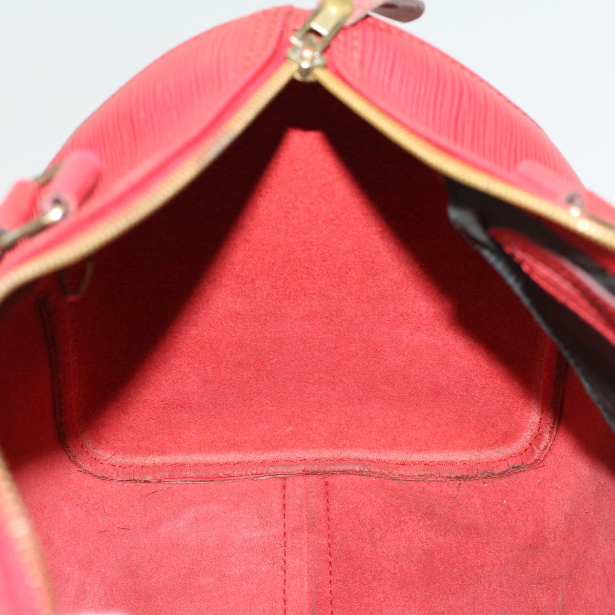 LOUIS VUITTON Epi Speedy 30 Hand Bag Red M43007 LV Auth 47642