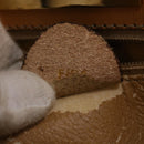 CELINE Macadam Canvas Hand Bag PVC Leather Brown Auth 47659-12