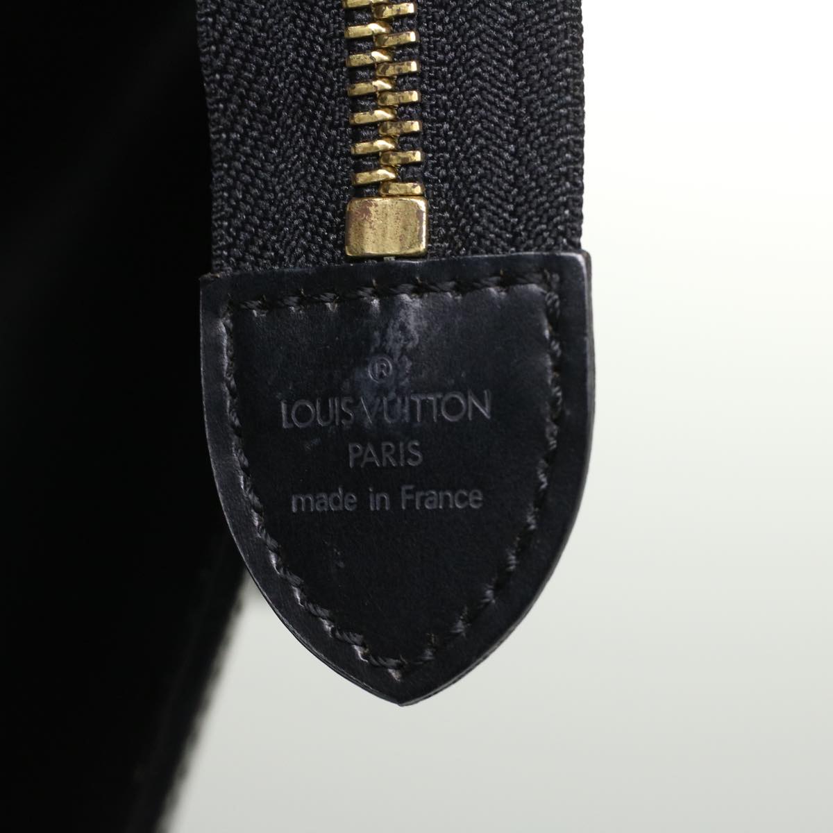 LOUIS VUITTON Epi Riviera Hand Bag Noir Black M48182 LV Auth 47679