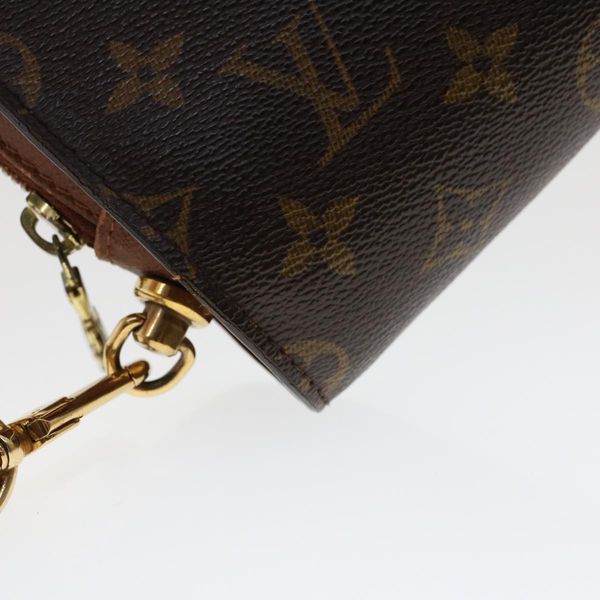 LOUIS VUITTON Monogram Orsay Clutch Bag M51790 LV Auth 47680