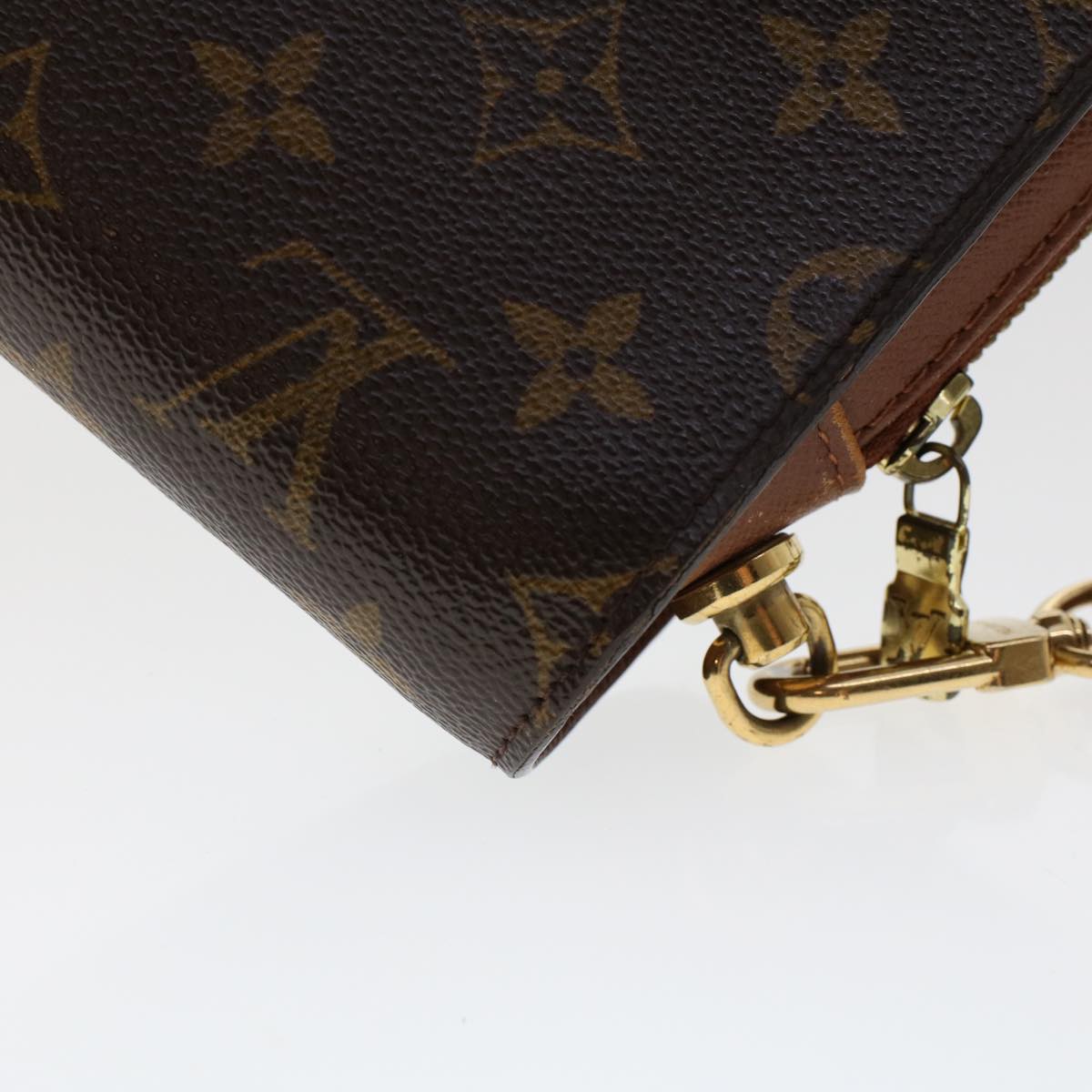 LOUIS VUITTON Monogram Orsay Clutch Bag M51790 LV Auth 47680