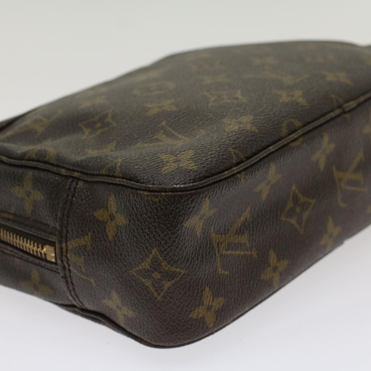 LOUIS VUITTON Monogram Trousse Toilette 23 Clutch Bag M47524 LV Auth 47729