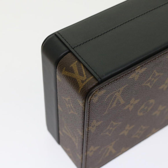 LOUIS VUITTON Monogram Wine Opener Set Kit Unology Toma GI0798 LV Auth 47821AM