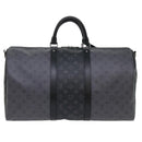 LOUIS VUITTON Eclipse Reverse Keepall Bandouliere 50 Bag M45392 LV Auth 47830S-2