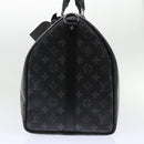 LOUIS VUITTON Eclipse Reverse Keepall Bandouliere 50 Bag M45392 LV Auth 47830S-3