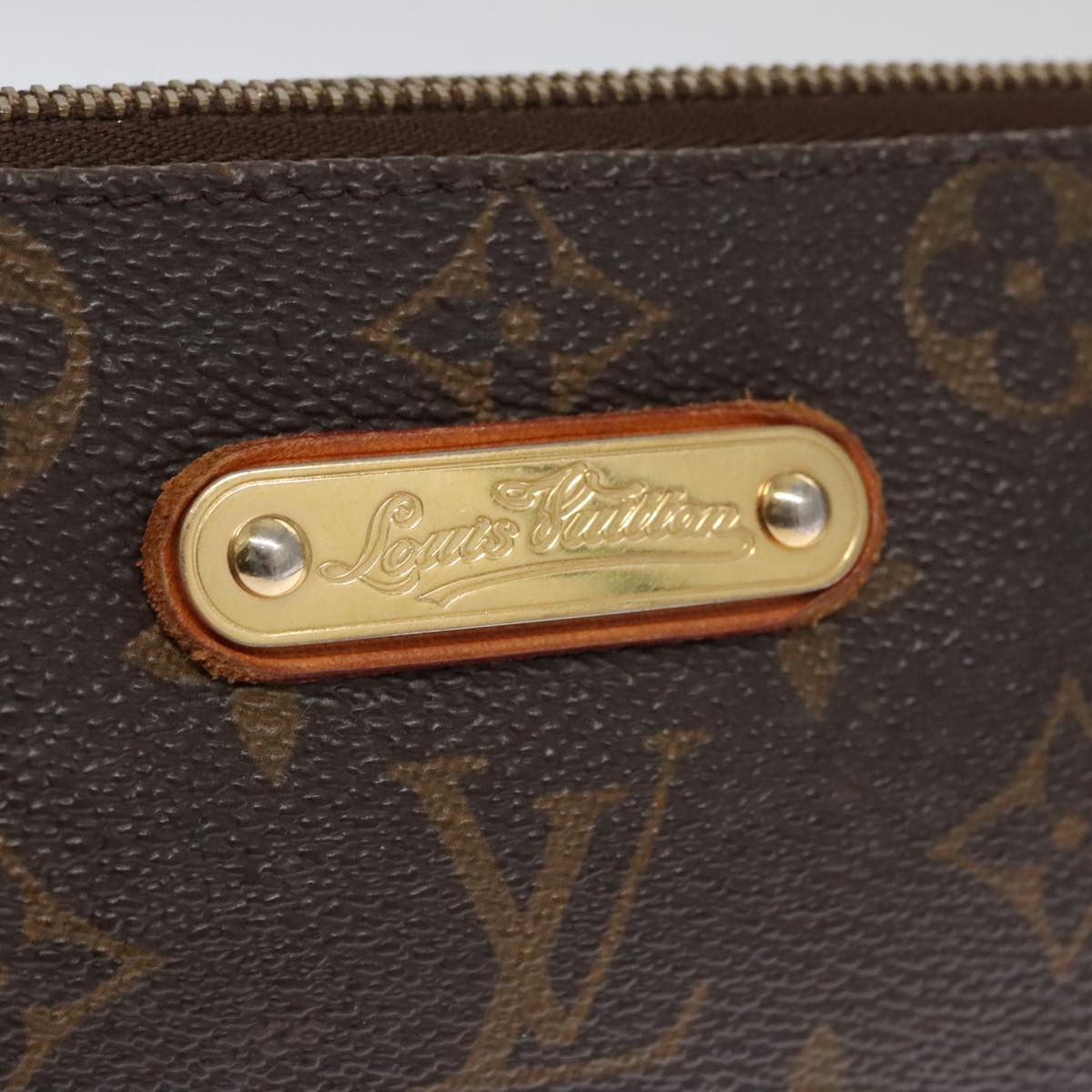 LOUIS VUITTON Monogram Eva Shoulder Bag M95567 LV Auth 47839