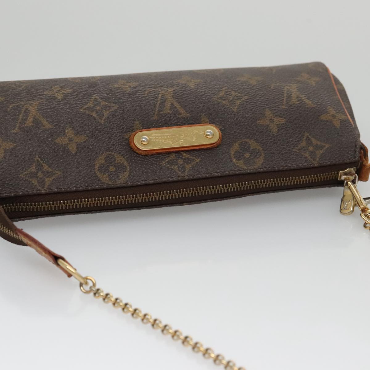 LOUIS VUITTON Monogram Eva Shoulder Bag M95567 LV Auth 47839