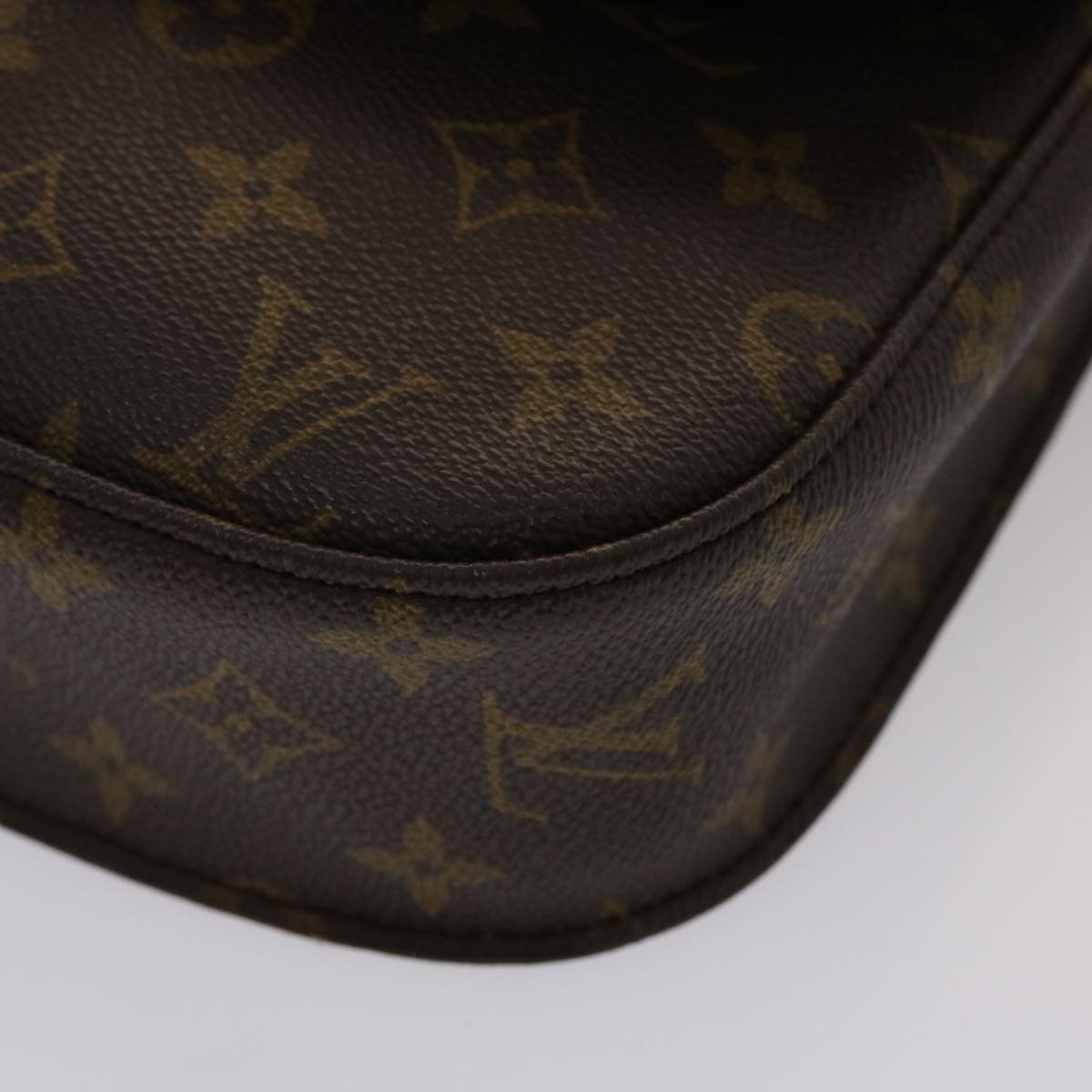 LOUIS VUITTON Monogram Saint Cloud GM Shoulder Bag M51242 LV Auth 47889