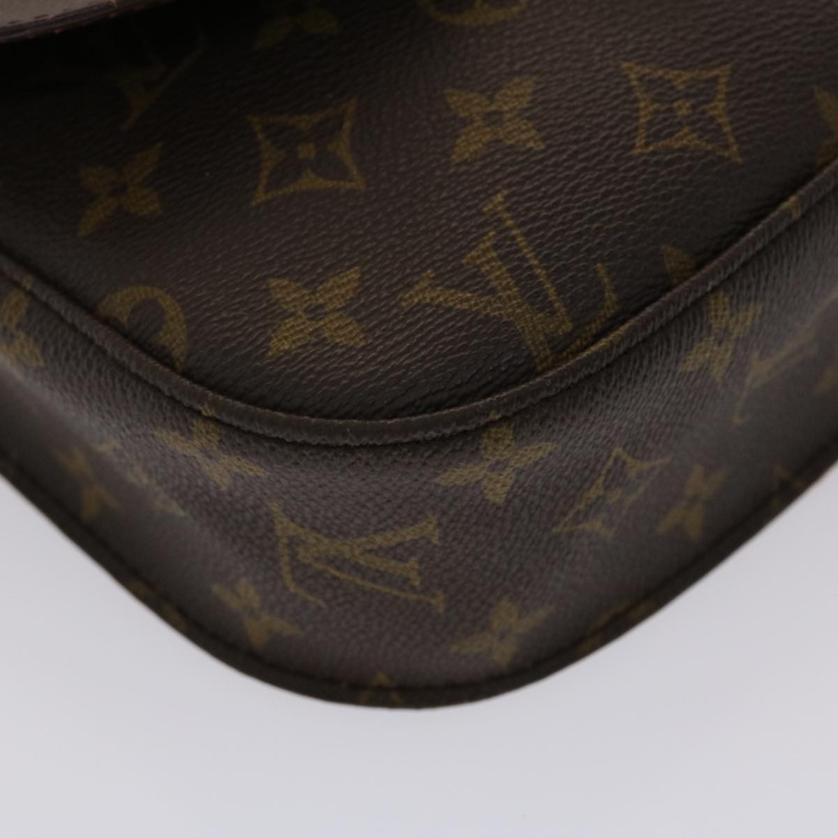 LOUIS VUITTON Monogram Saint Cloud GM Shoulder Bag M51242 LV Auth 47889