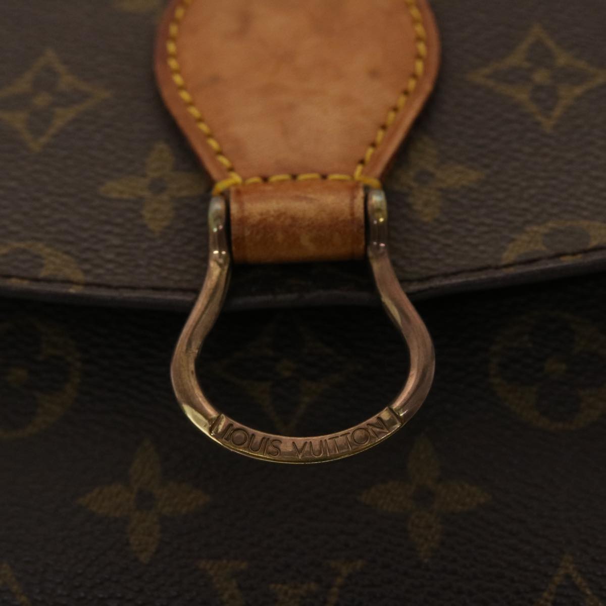 LOUIS VUITTON Monogram Saint Cloud GM Shoulder Bag M51242 LV Auth 47889