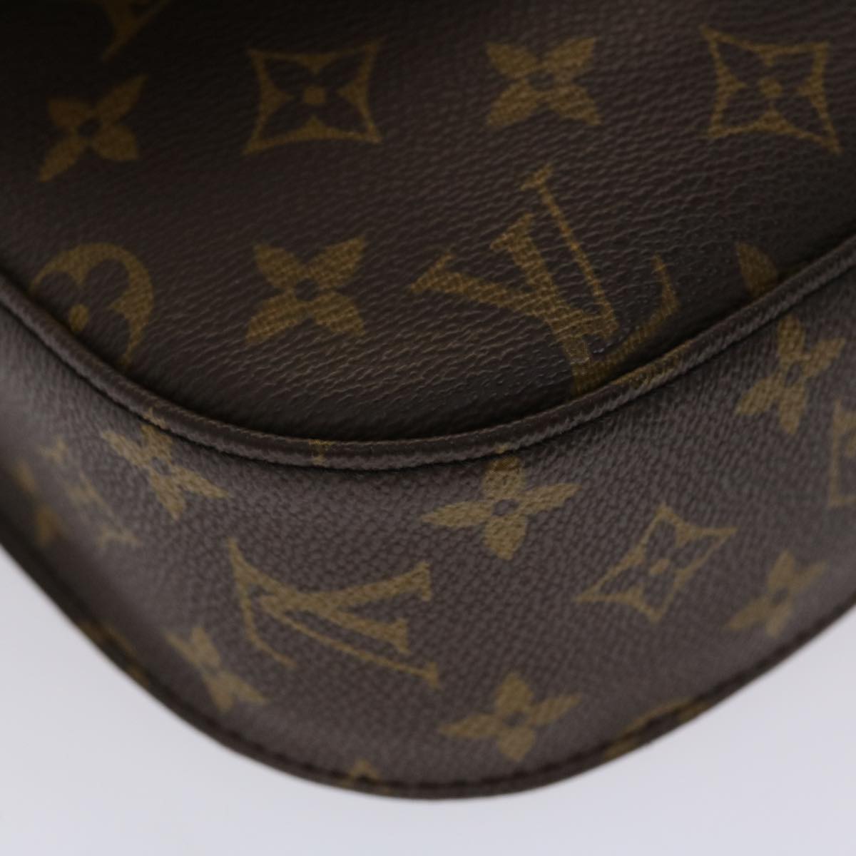 LOUIS VUITTON Monogram Saint Cloud GM Shoulder Bag M51242 LV Auth 47890