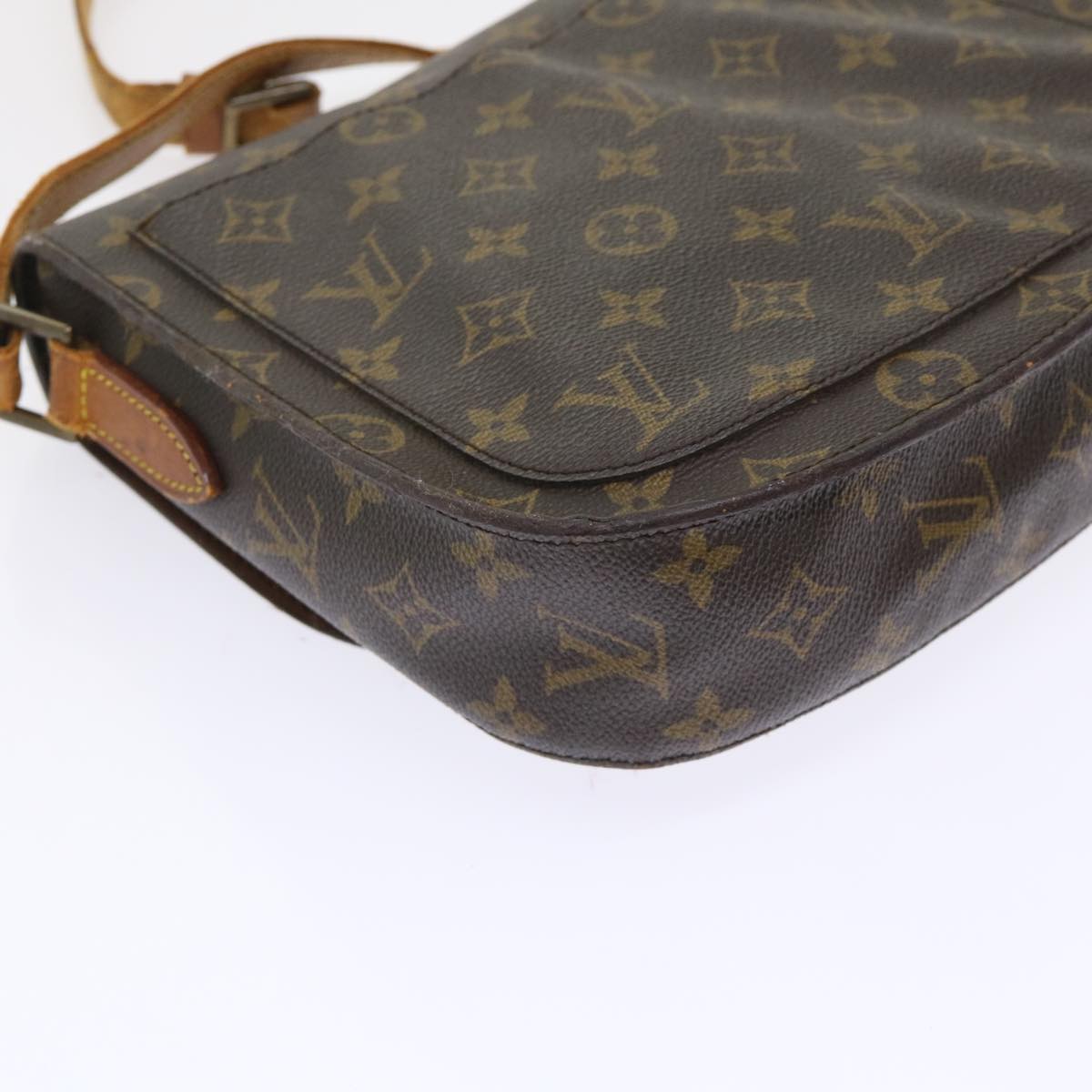 LOUIS VUITTON Monogram Saint Cloud GM Shoulder Bag M51242 LV Auth 47891