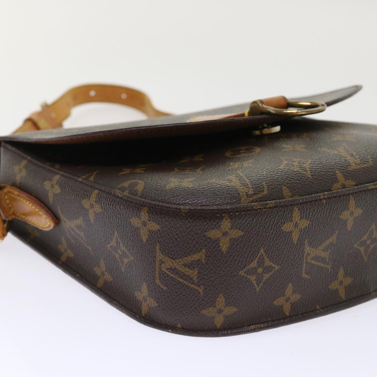 LOUIS VUITTON Monogram Saint Cloud GM Shoulder Bag M51242 LV Auth 47895