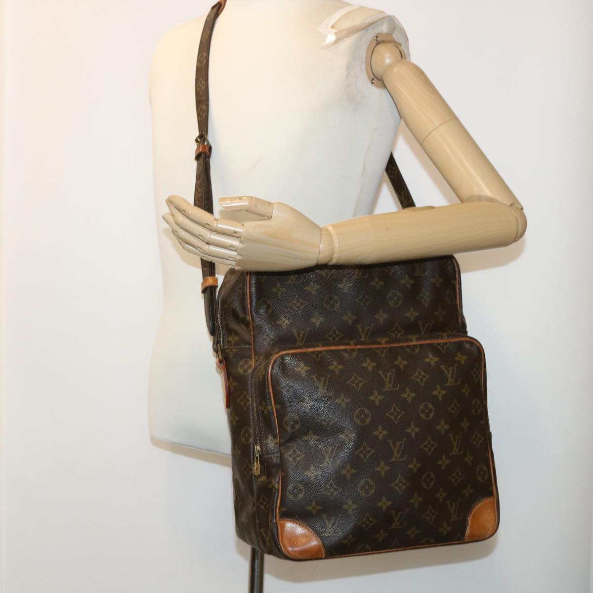 LOUIS VUITTON Monogram Amazon GM Shoulder Bag M45234 LV Auth 47899