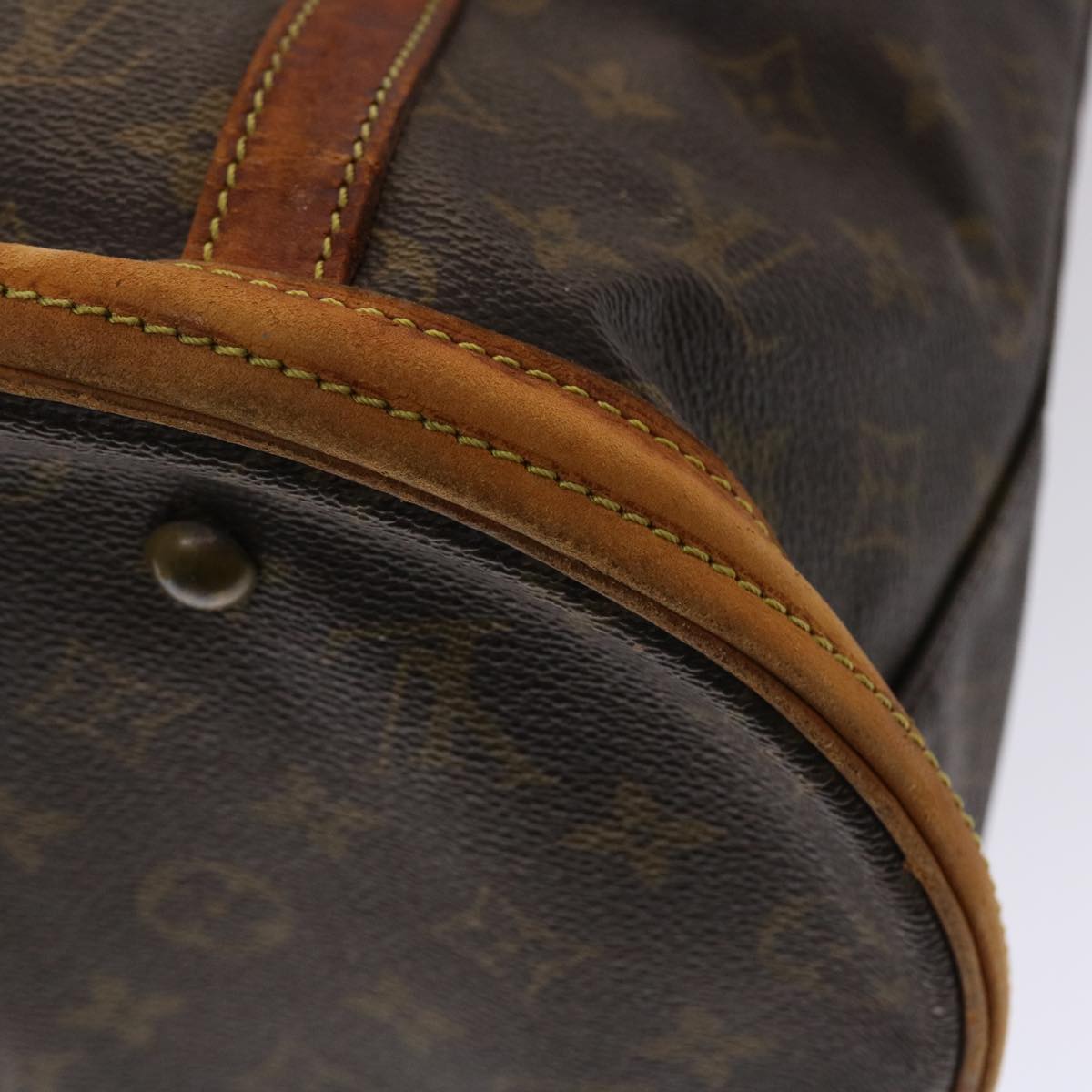 LOUIS VUITTON Monogram Bucket GM Shoulder Bag M42236 LV Auth 47920