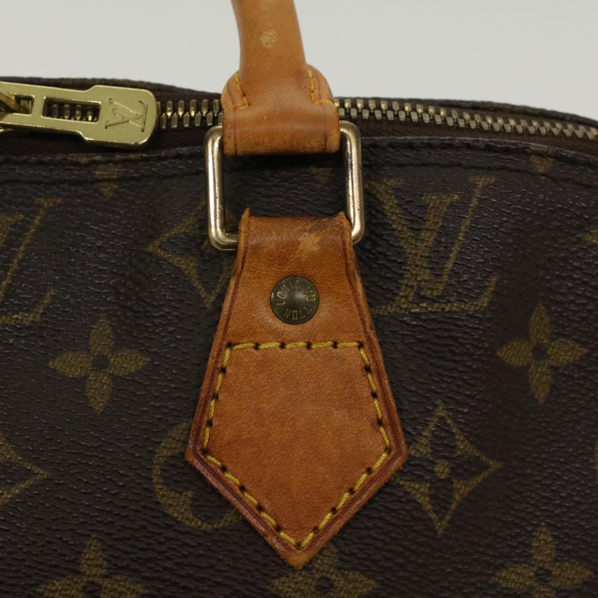 LOUIS VUITTON Monogram Alma Hand Bag M51130 LV Auth 47925