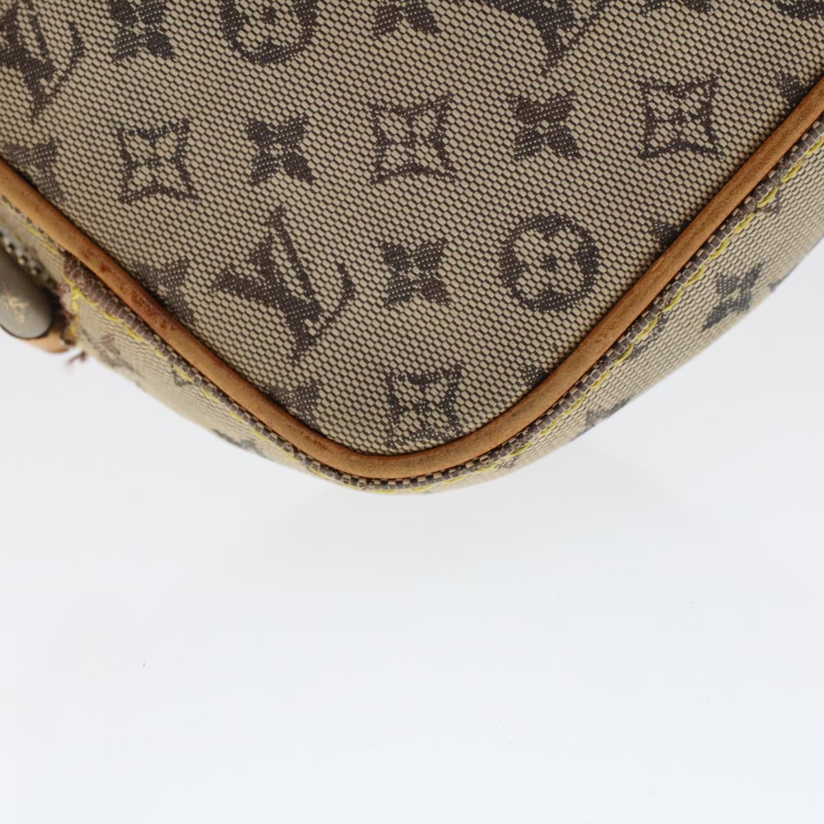 LOUIS VUITTON Monogram Mini Juliet MM Shoulder Bag Blue M92004 LV Auth 47932