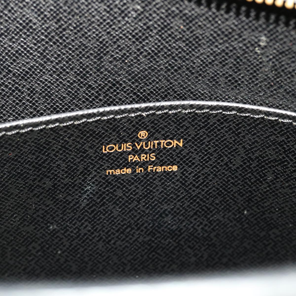 LOUIS VUITTON Epi Pochette Homme Clutch Bag Black M52522 LV Auth 47944