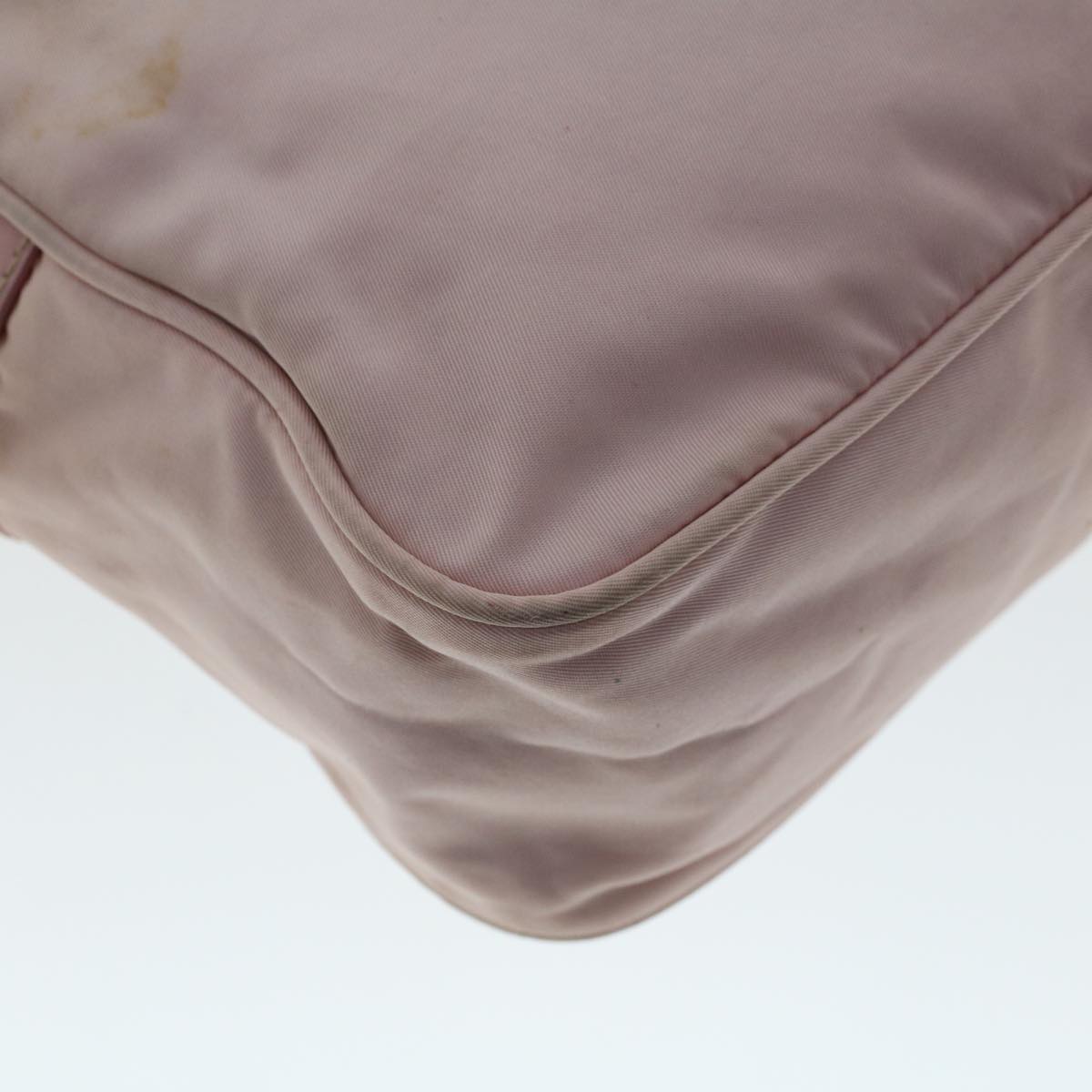 PRADA Shoulder Bag Nylon Pink Auth 48006