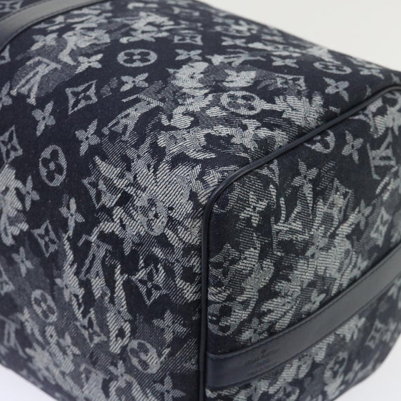 LOUIS VUITTON Monogram Tapestry Keepall Bandouliere 50 Boston M57285 Auth 48047S