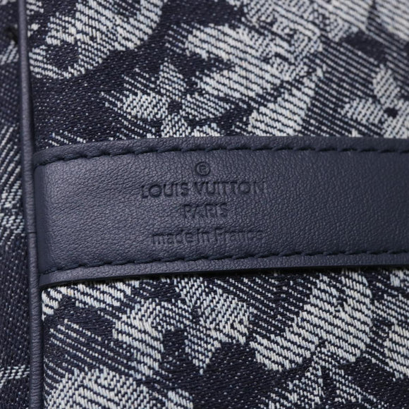 LOUIS VUITTON Monogram Tapestry Keepall Bandouliere 50 Boston M57285 Auth 48047S