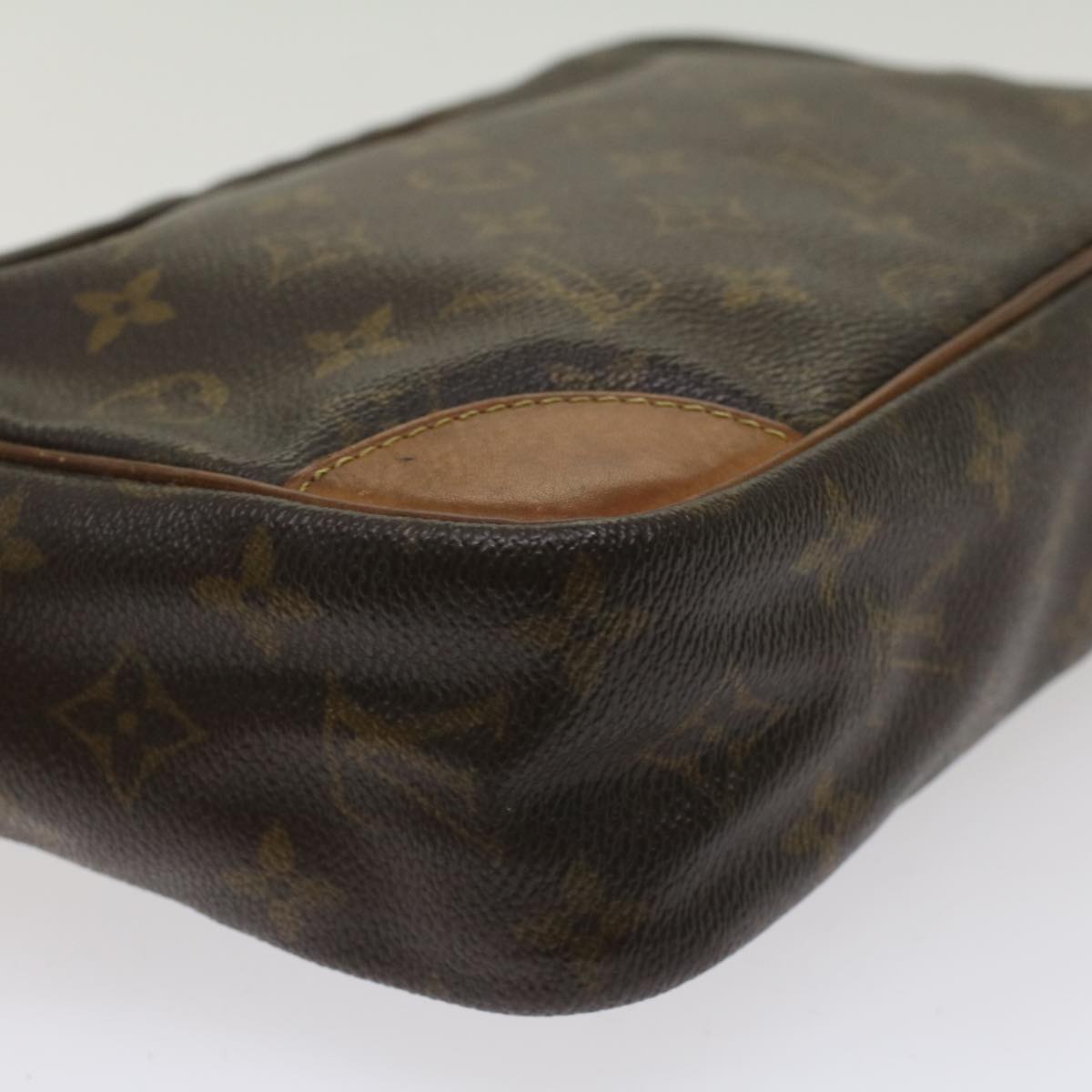 LOUIS VUITTON Monogram Compiegne 28 Clutch Bag M51845 LV Auth 48054