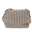 CHANEL Matelasse Shoulder Bag Canvas Light Blue White CC Auth 48071AV-3