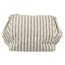 CHANEL Matelasse Shoulder Bag Canvas Light Blue White CC Auth 48071AV-3