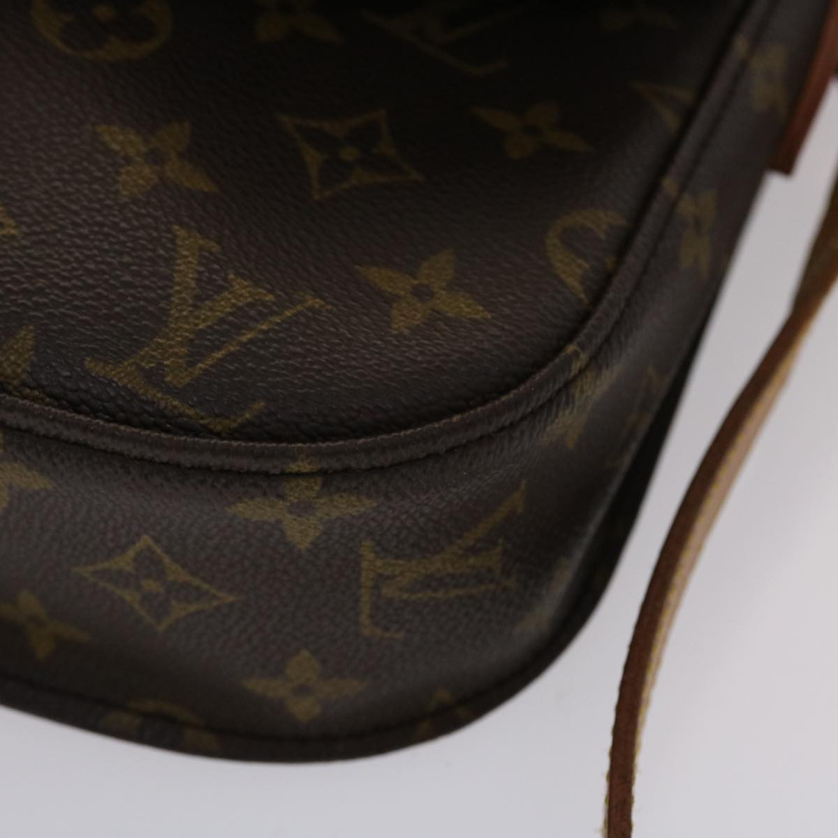 LOUIS VUITTON Monogram Saint Cloud GM Shoulder Bag M51242 LV Auth 48082