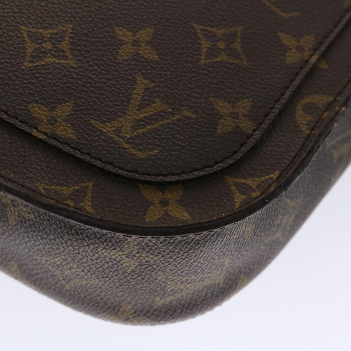 LOUIS VUITTON Monogram Saint Cloud GM Shoulder Bag M51242 LV Auth 48082