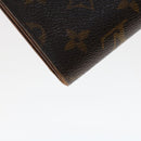 LOUIS VUITTON Monogram Porte Tresor Etui Papie Wallet M61202 LV Auth 48092-11
