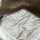 PRADA Hand Bag Nylon Beige Auth 48236-18