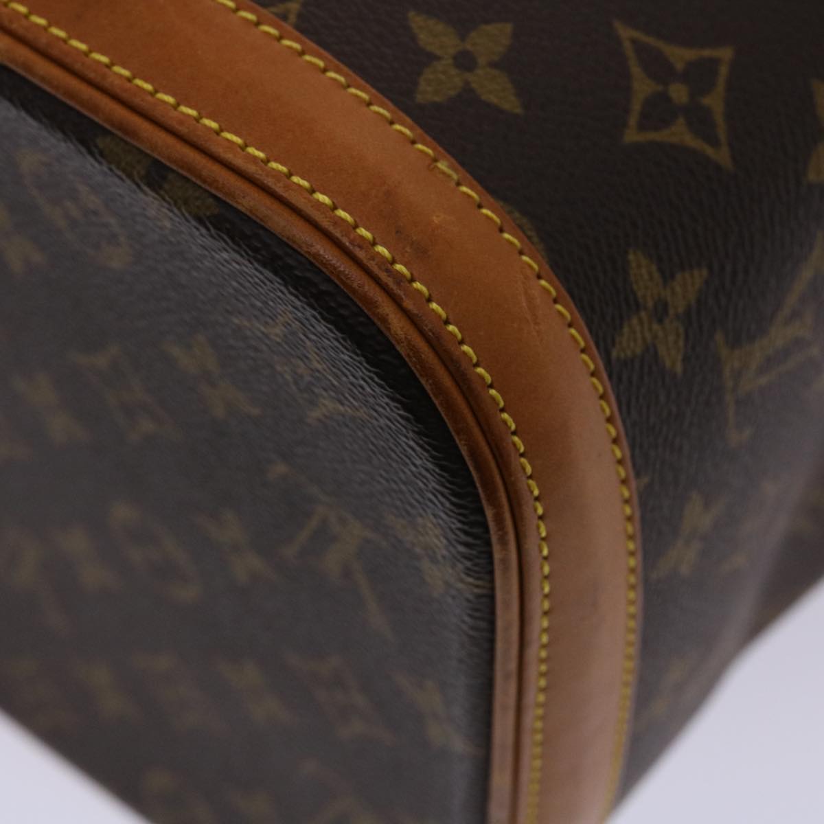 LOUIS VUITTON Monogram Nice Hand Bag 2way M47280 LV Auth 48268