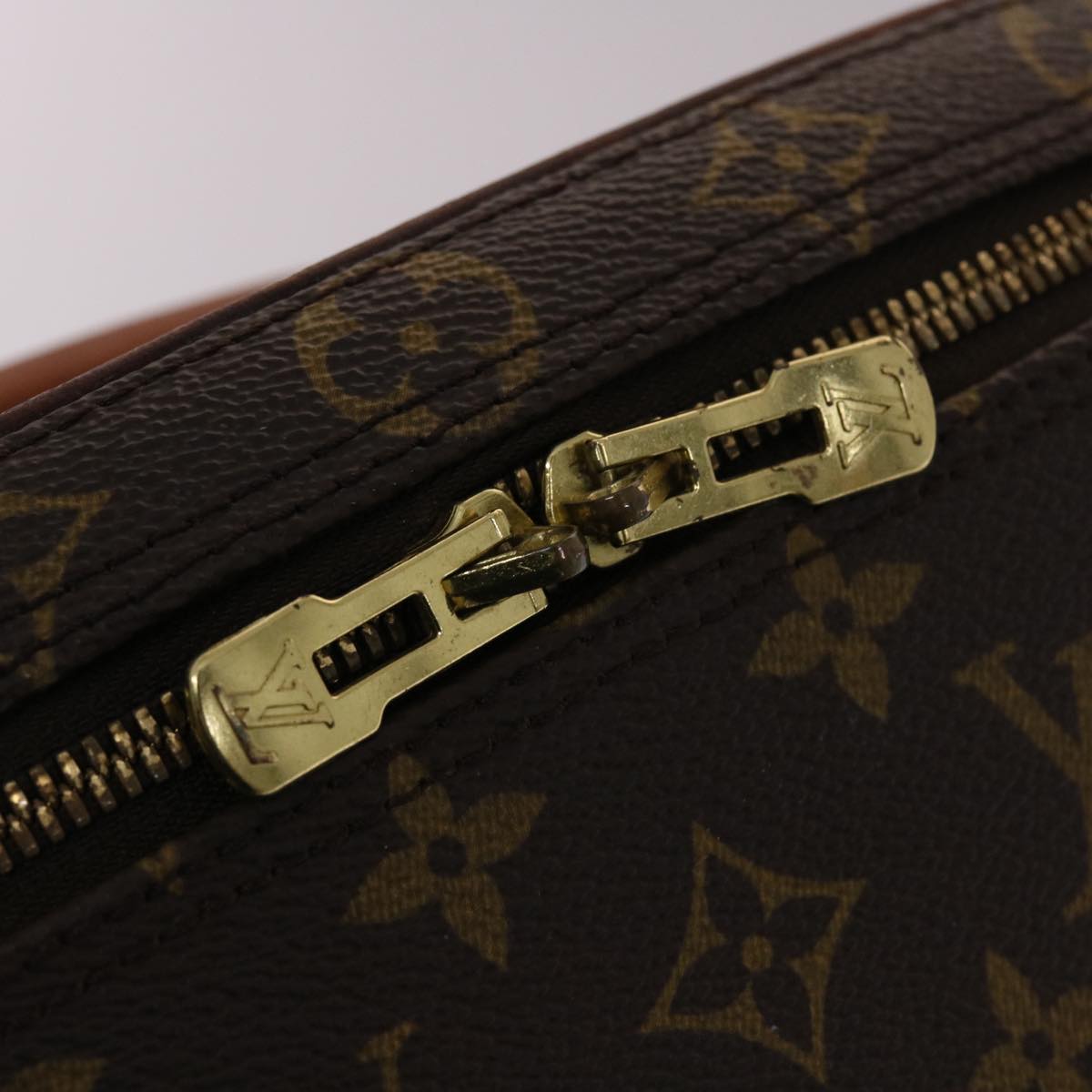 LOUIS VUITTON Monogram Nice Hand Bag 2way M47280 LV Auth 48268