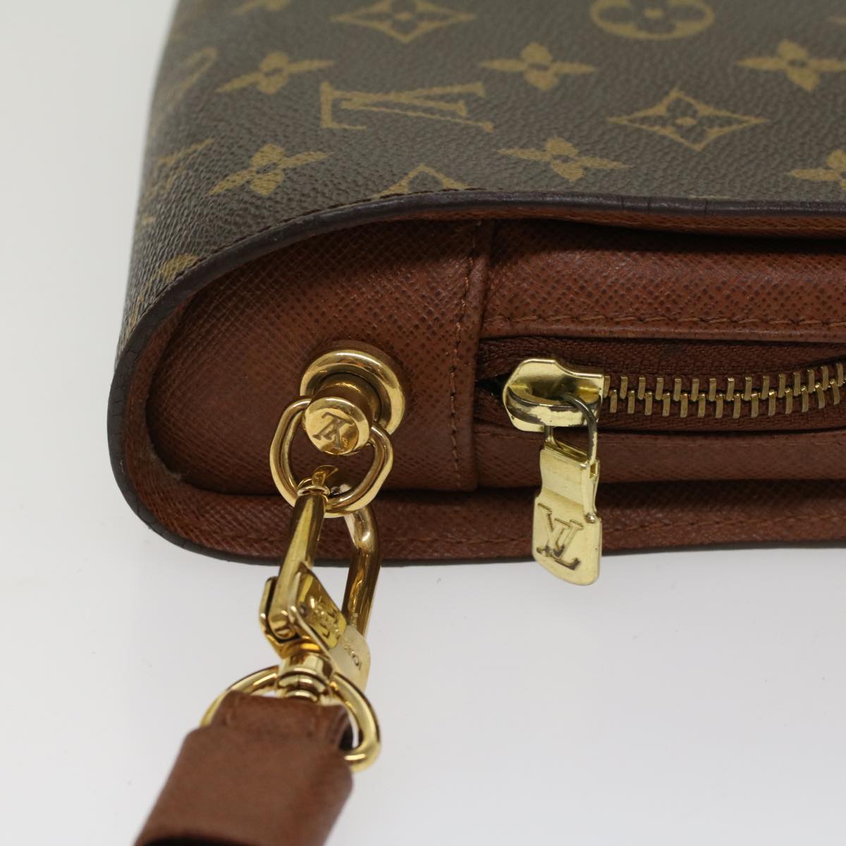 LOUIS VUITTON Monogram Orsay Clutch Bag M51790 LV Auth 48282