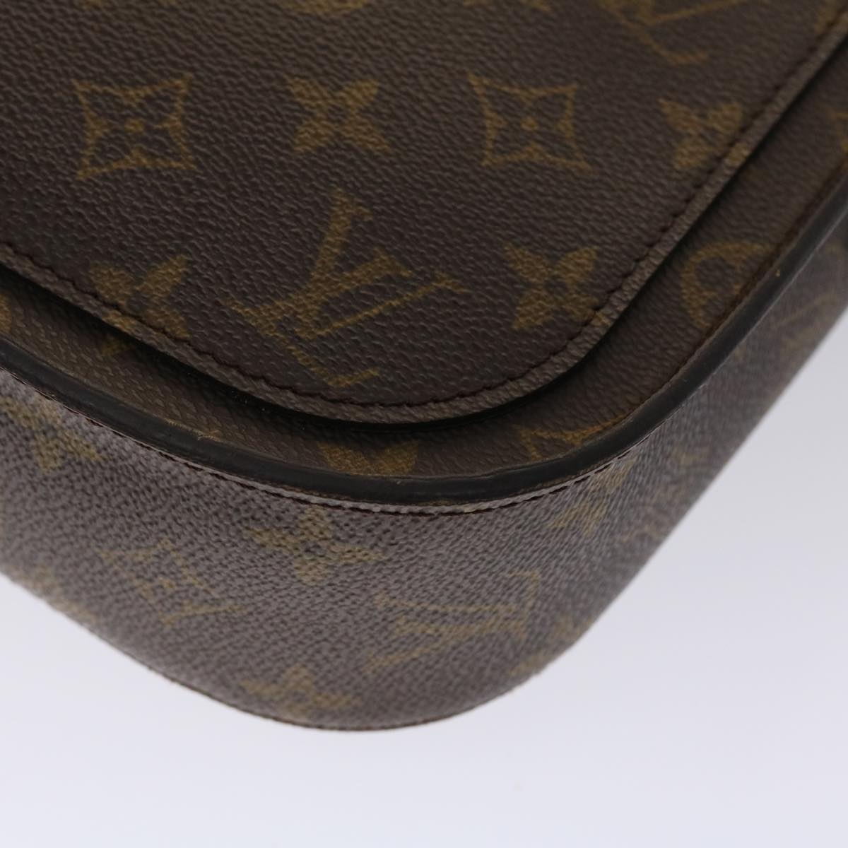 LOUIS VUITTON Monogram Saint Cloud GM Shoulder Bag M51242 LV Auth 48286